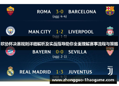 欧协杯决赛规则详细解析及实战指导助你全面理解赛事流程与策略